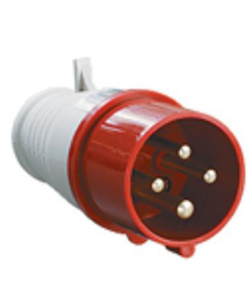 СР Вилка 024, переносная, 3Р+PE, 32А, 380В, IP44  (ЭТ)