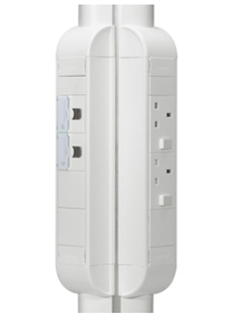 Блок розеточный на 8 модулей Legrand 31066