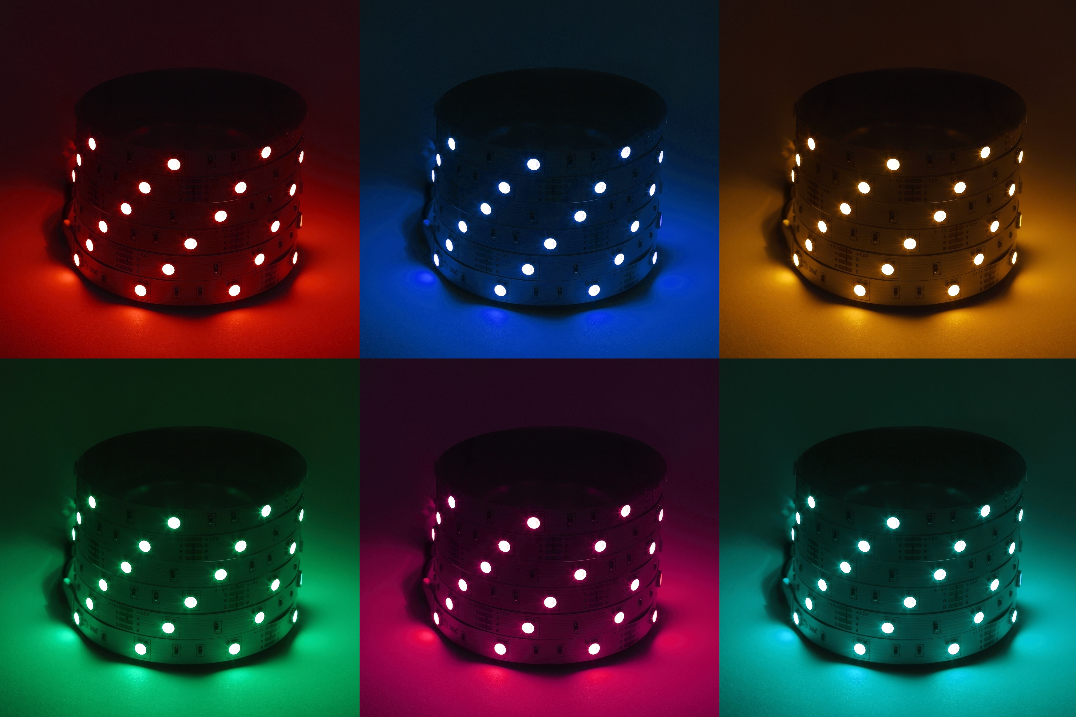 ЭРА Лента светодиодная LS5050-7,2-30-12-RGB-IP20-2year-5m (120/3600)