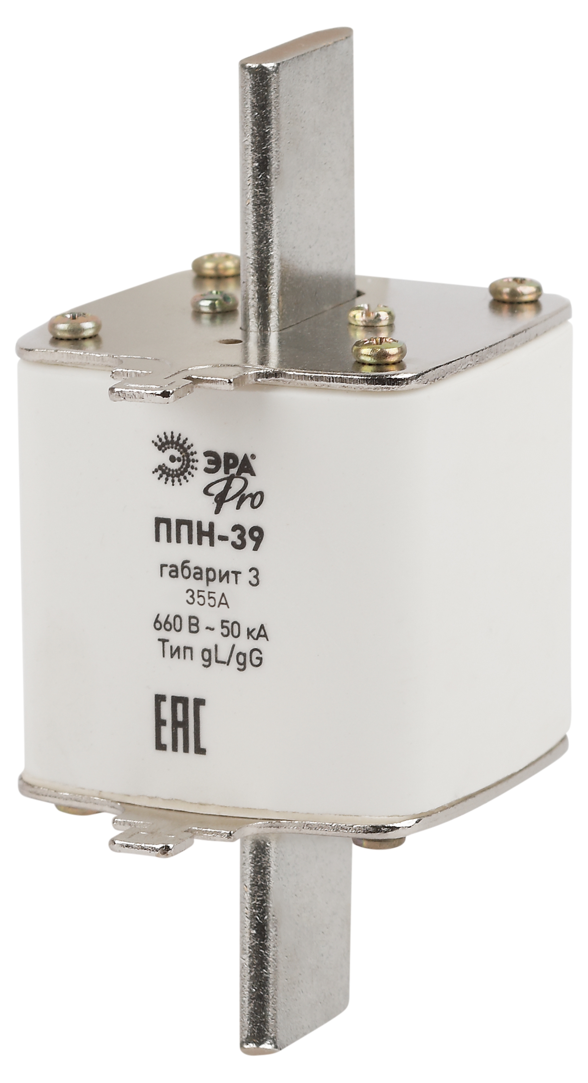 Плавкий предохранитель ЭРА PRO ppn-39-3-350 ППН-39, габарит 3, 355А