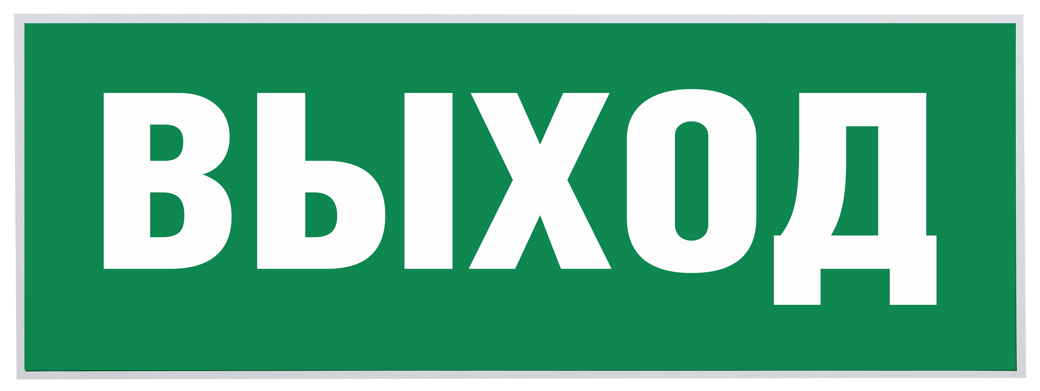 Самоклеящаяся этикетка ЭРА INFO-SSA-111 330х120мм  Выход-EXIT  SSA-101/DPA-301