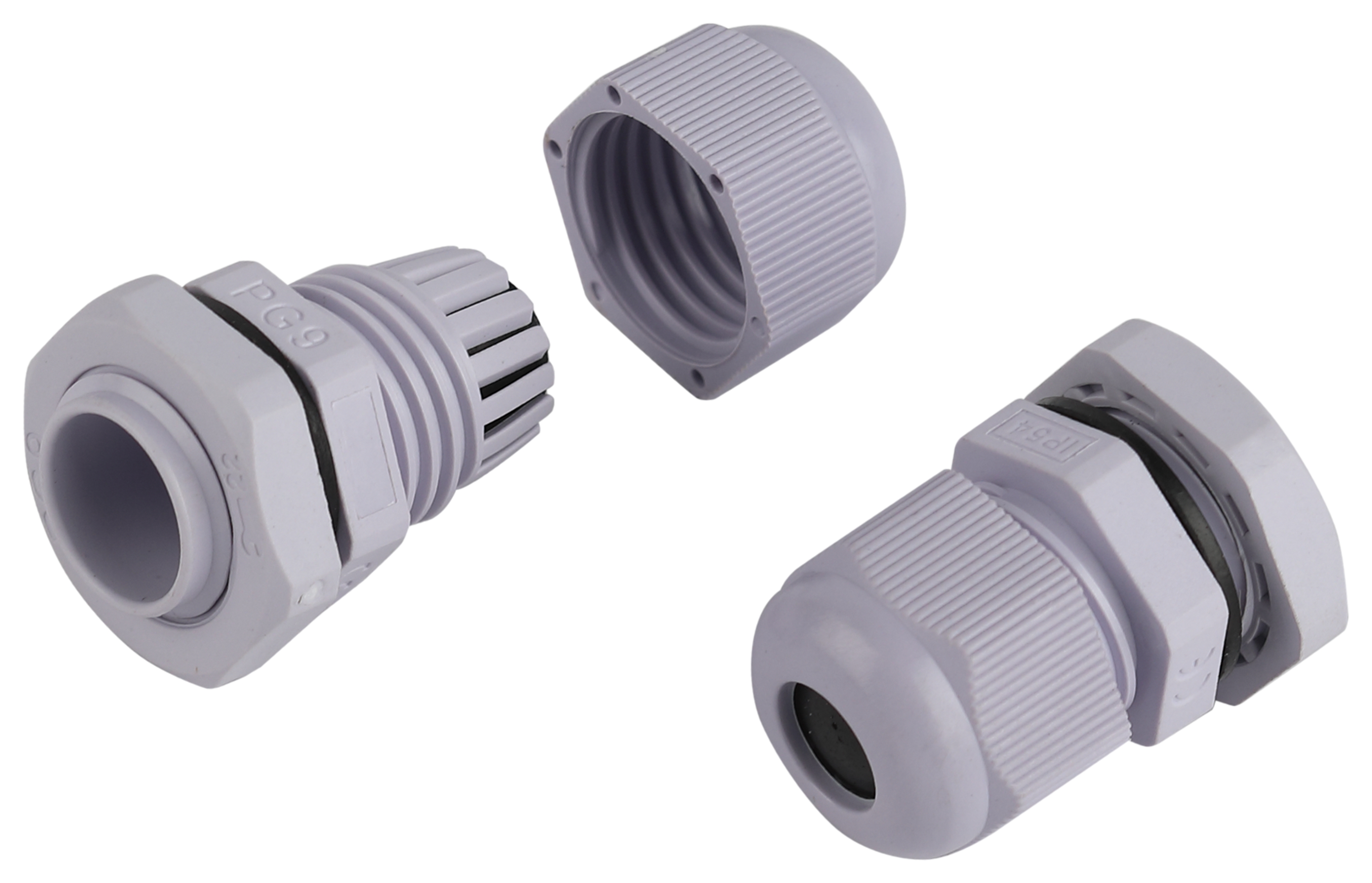 Кабельный ввод сальник ЭРА NO-224-230 PG 9 (d отв.16 мм / d провод.4-8 мм) IP54 (упаковка 20 штук)