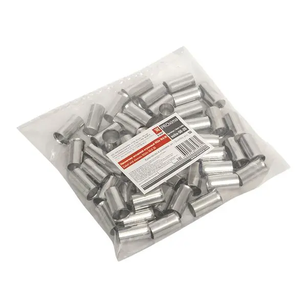 Наконечник штыревой втулочный НШв 50.0-20 (уп50шт) EKF PROxima Наконечник штыревой втулочный НШв 50.0-20 (уп50шт) EKF PROxima