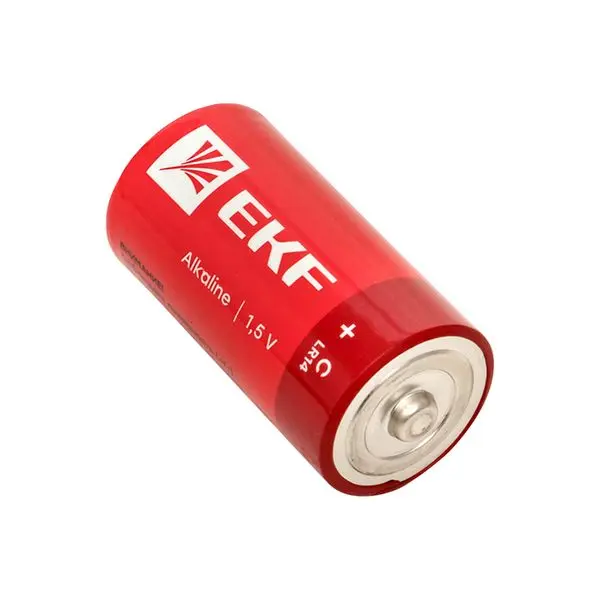 Алкалиновая батарейка типа C(LR14) блистер 2шт. EKF