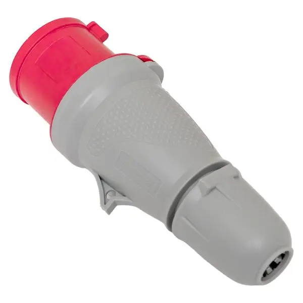 Вилка переносная 024 3Р+РЕ 32А 380В IP44 EKF PROXIMA Вилка переносная 024 3Р+РЕ 32А 380В IP44 EKF PROXIMA