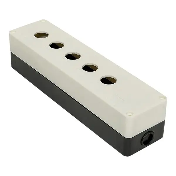 Корпус КП105 пластиковый 5 кнопок белый EKF PROxima Корпус КП105 пластиковый 5 кнопок белый EKF PROxima