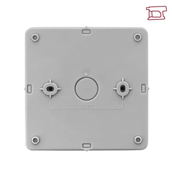 Коробка распределительная KMP-030-035 с крышкой (100х100х50) для прямого монтажа без мембр. вводов серая IP54 EKF Коробка распределительная KMP-030-035 с крышкой (100х100х50) для прямого монтажа без мембр. вводов серая IP54 EKF