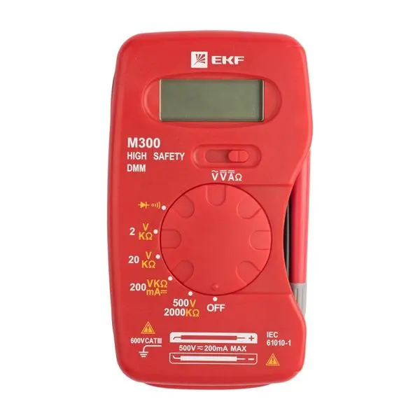 Мультиметр цифровой M300 EKF Expert