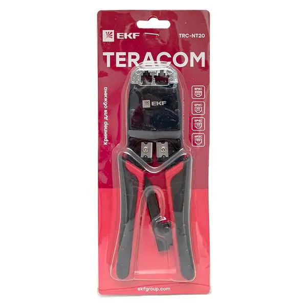 Кримпер для обжима TERACOM TRC-NT20 EKF Кримпер для обжима TERACOM TRC-NT20 EKF