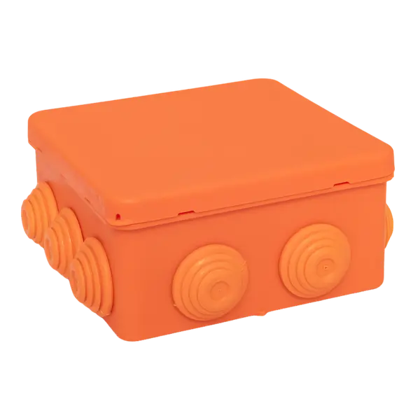 Коробка огнестойкая E45 100х100х50мм с клеммниками 6 полюсов 0,5-6мм2 IP55 HF EKF Коробка огнестойкая E45 100х100х50мм с клеммниками 6 полюсов 0,5-6мм2 IP55 HF EKF