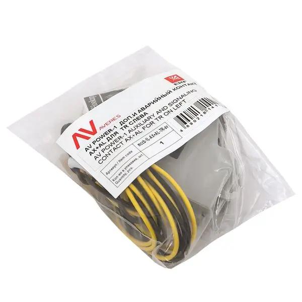Доп. и аварийный контакт AX+AL AV POWER-1 для TR слева EKF AVERES Доп. и аварийный контакт AX+AL AV POWER-1 для TR слева EKF AVERES