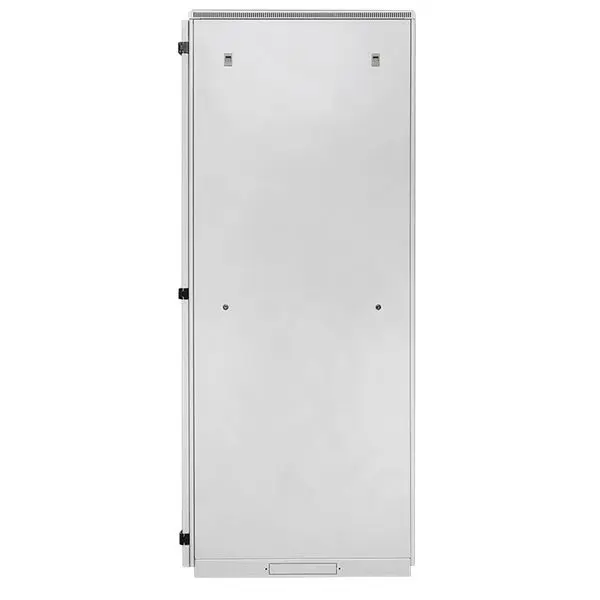 Шкаф напольный 19" TERACOM PRO 24U 600х600 мм двери стеклянная с замком-ручкой и металлическая серый Шкаф напольный 19" TERACOM PRO 24U 600х600 мм двери стеклянная с замком-ручкой и металлическая серый