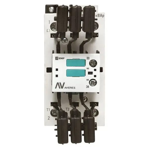 Контактор для конденсатора КМЭК 50 кВАр 230В 1NО EKF AVERES