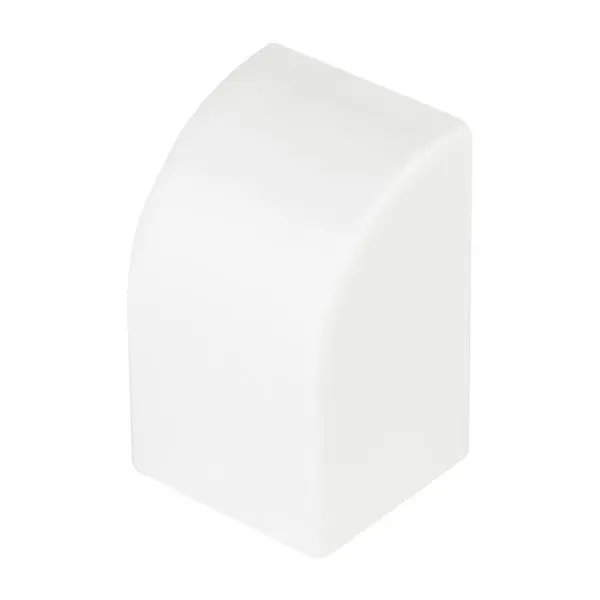 Заглушка (25х25) (4 шт) белая EKF-Plast