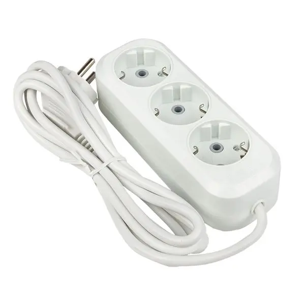 Удлинитель "Эксперт" 3 гнезда 3 метра 16А/3,5кВт с заземлением ПВС 3х1 EKF PROxima