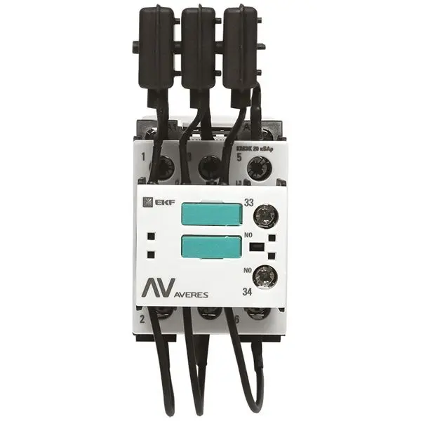 Контактор для конденсатора КМЭК 20 кВАр 230В 1NО EKF AVERES Контактор для конденсатора КМЭК 20 кВАр 230В 1NО EKF AVERES