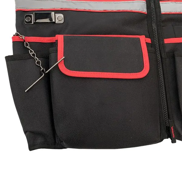 Универсальный регулируемый жилет монтажника С-22 EKF Professional Универсальный регулируемый жилет монтажника С-22 EKF Professional