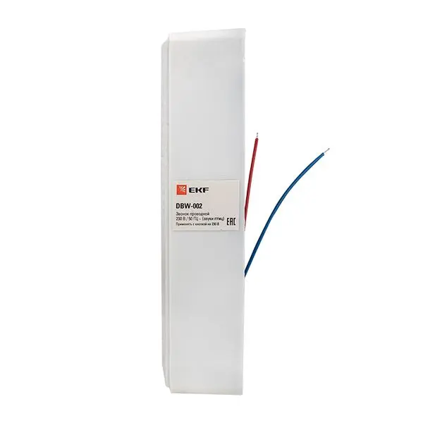 Звонок проводной 230В (Звуки птиц) EKF