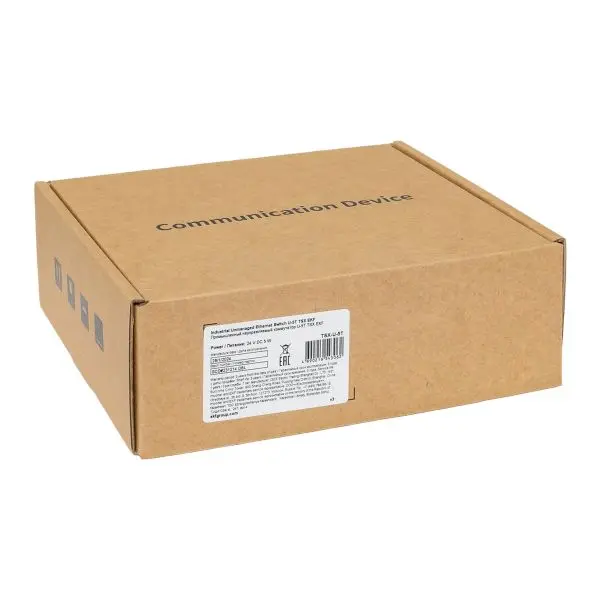 Промышленный неуправляемый коммутатор U-5T, 5 портов 10/100Base-T(X) RJ45, монтаж на динрейку TSX EKF Промышленный неуправляемый коммутатор U-5T, 5 портов 10/100Base-T(X) RJ45, монтаж на динрейку TSX EKF