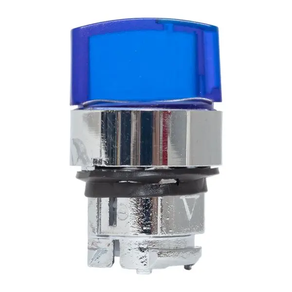 Исполнительный механизм переключателя ХB4 синий на 2 положения с фиксацией, с подсветкой с короткой ручкой EKF PROxima Исполнительный механизм переключателя ХB4 синий на 2 положения с фиксацией, с подсветкой с короткой ручкой EKF PROxima