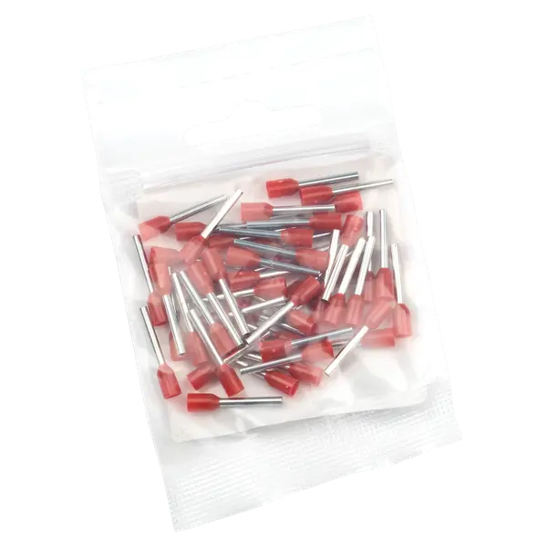 Наконечник штыревой втулочный изолированный НШвИ 1,0-12 (50шт.) EKF PROxima