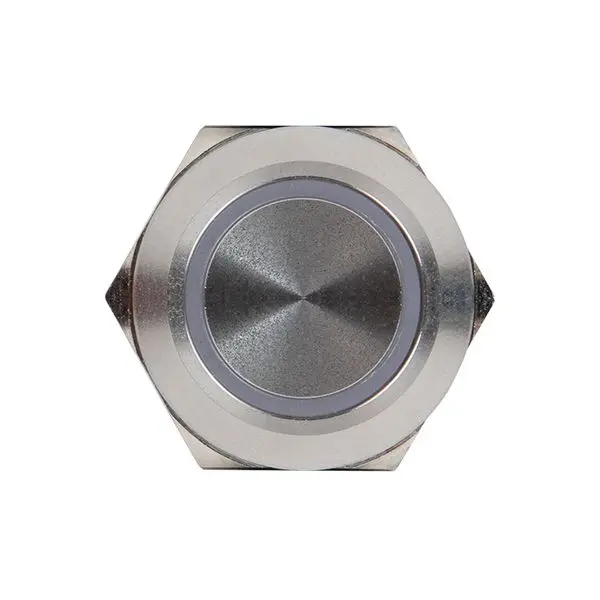 Кнопка S-Pro67 19 мм с фикс. с синей подсв. 24В EKF PROxima Кнопка S-Pro67 19 мм с фикс. с синей подсв. 24В EKF PROxima