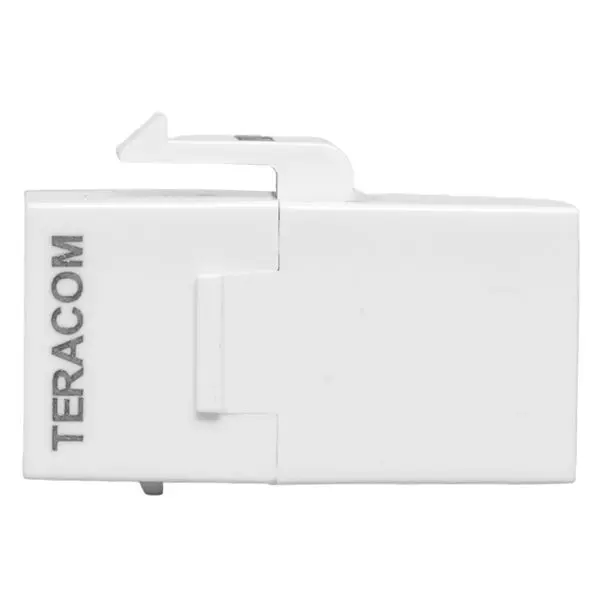 Адаптер проходной TERACOM PRO Cat.6 неэкранированный RJ45-RJ45 тип Keystone белый Адаптер проходной TERACOM PRO Cat.6 неэкранированный RJ45-RJ45 тип Keystone белый