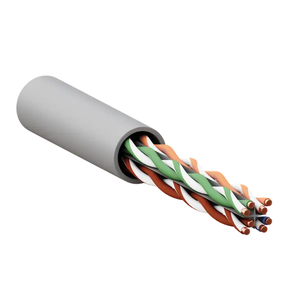 Кабель витая пара TERACOM PRO Cat.6 U/UTP 4 пары solid 23AWG оболочка LSZH нг(А)-HF цвет серый (упак. 305м) Кабель витая пара TERACOM PRO Cat.6 U/UTP 4 пары solid 23AWG оболочка LSZH нг(А)-HF цвет серый (упак. 305м)