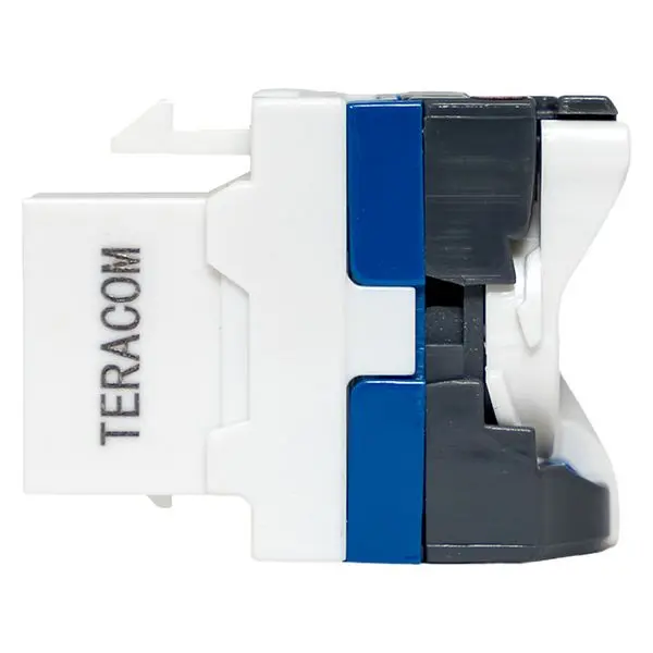 Модуль Keystone TERACOM CS Cat.5E неэкранированный 110 IDC 180 градусов самозажимной (Toolless) серый Модуль Keystone TERACOM CS Cat.5E неэкранированный 110 IDC 180 градусов самозажимной (Toolless) серый