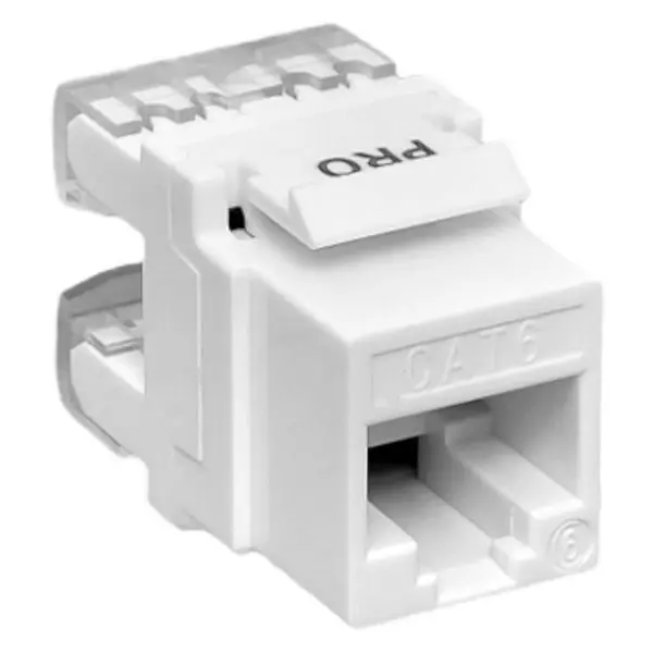Модуль Keystone TERACOM PRO Cat.6 RJ-45 неэкранированный 110 IDC 180 градусов белый Модуль Keystone TERACOM PRO Cat.6 RJ-45 неэкранированный 110 IDC 180 градусов белый