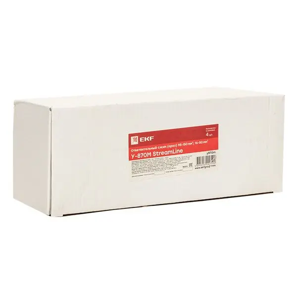 Ответвительный сжим (орех) У870М (95-150 мм2; 16-50 мм2) StreamLine Ответвительный сжим (орех) У870М (95-150 мм2; 16-50 мм2) StreamLine