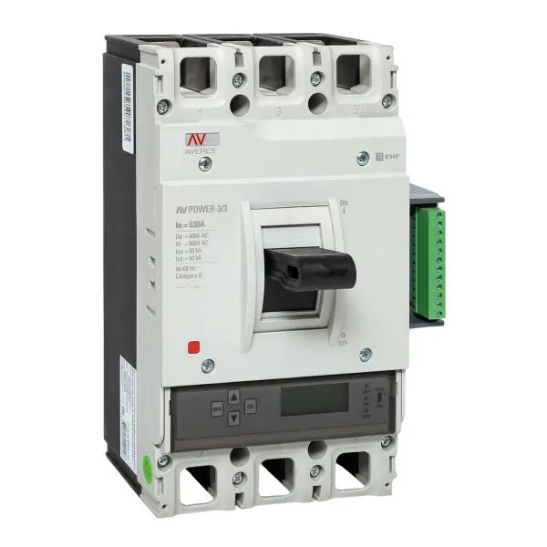 Автоматический выключатель AV POWER-3/3 630А 50kA ETU6.2 EKF AVERES Автоматический выключатель AV POWER-3/3 630А 50kA ETU6.2 EKF AVERES