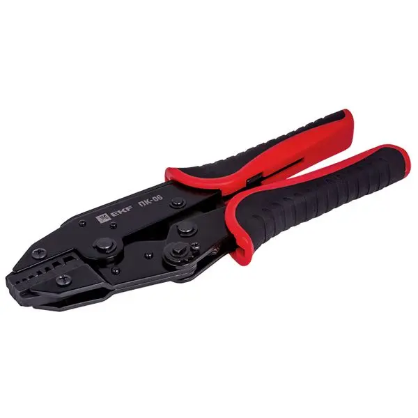 Пресс-клещи ПК-06 ( 2х0.5 - 2х6.0 мм2 НШвИ2) EKF Expert Пресс-клещи ПК-06 ( 2х0.5 - 2х6.0 мм2 НШвИ2) EKF Expert