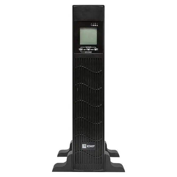 Источник Бесперебойного Питания Линейно-интерактивный E-Power PSW 600 1000 ВА/ 800 Вт , для монтажа в стойку, c АКБ 2 х 12В_7 Ач,USB,RJ45,3хСE13