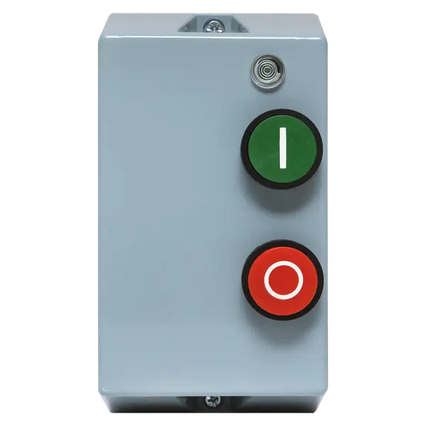 Пускатель в корпусе КМЭ 9А 230В с РТЭ Ir-5,5-8А и индикатором IP65 EKF