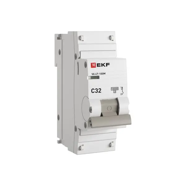 Автоматический выключатель 1P 32А (C) 10kA ВА 47-100M без теплового расцепителя EKF PROxima Автоматический выключатель 1P 32А (C) 10kA ВА 47-100M без теплового расцепителя EKF PROxima