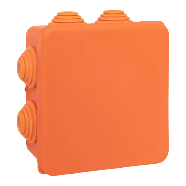 Коробка огнестойкая E45 85х85х40мм с клеммниками 4 полюса 0,5-4мм2 IP55 HF EKF Коробка огнестойкая E45 85х85х40мм с клеммниками 4 полюса 0,5-4мм2 IP55 HF EKF