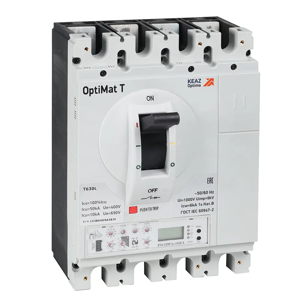 OptiMat T630V ETA-COM 630A 4P