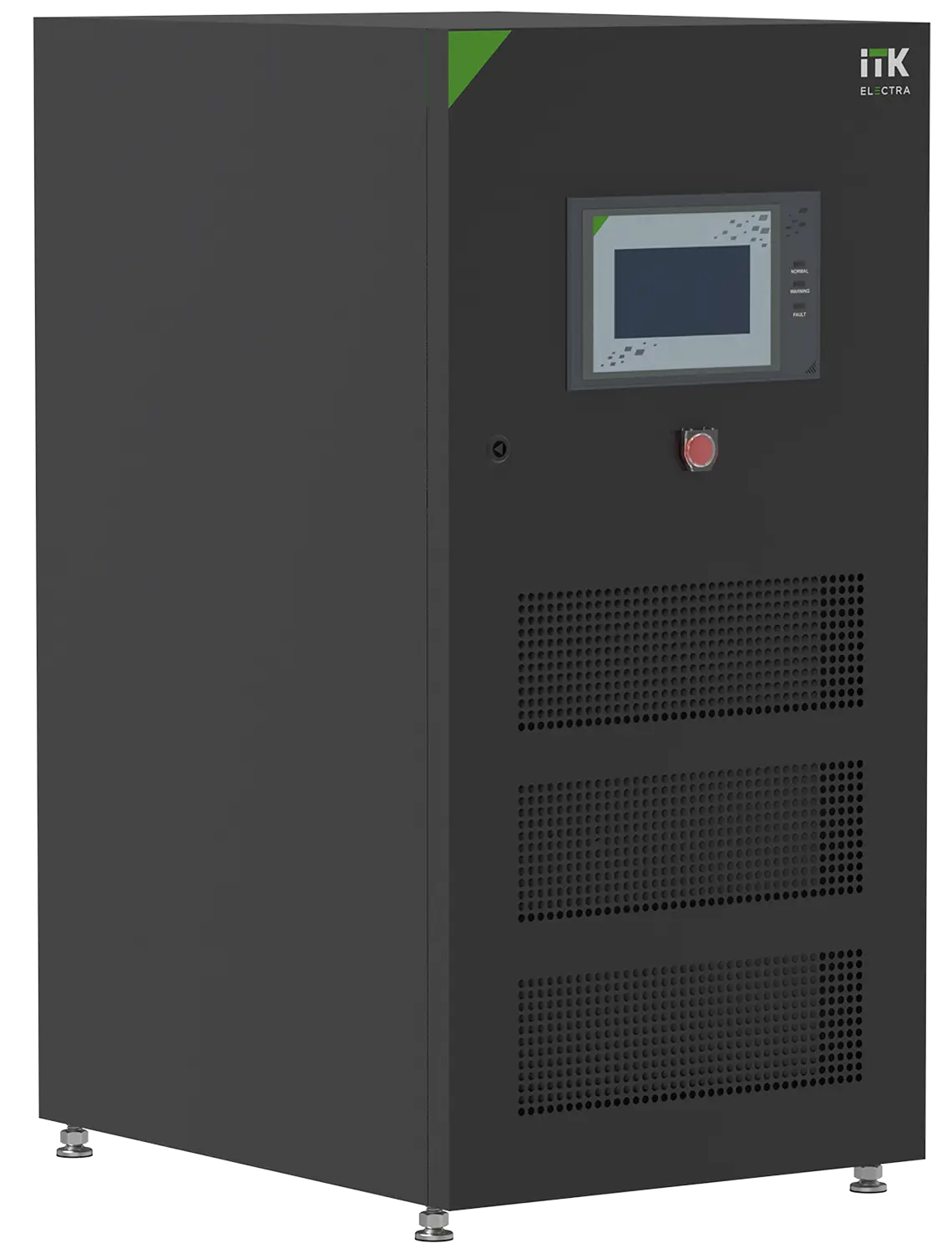 ITK ELECTRA OB ИБП Онлайн 10кВА/9кВт трехфазный с выходным трансформатором 360-384VDC без АКБ с сенсорным экраном