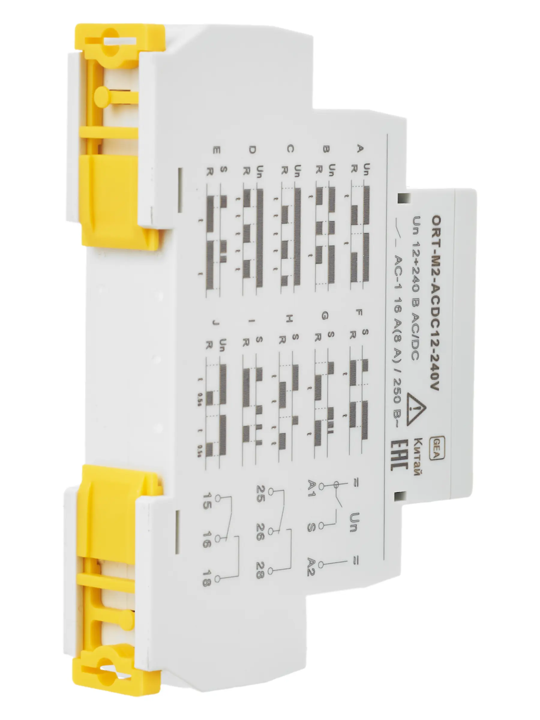 Реле времени ORT многофункциональное 2 контакта 12-240В AC/DC IEK