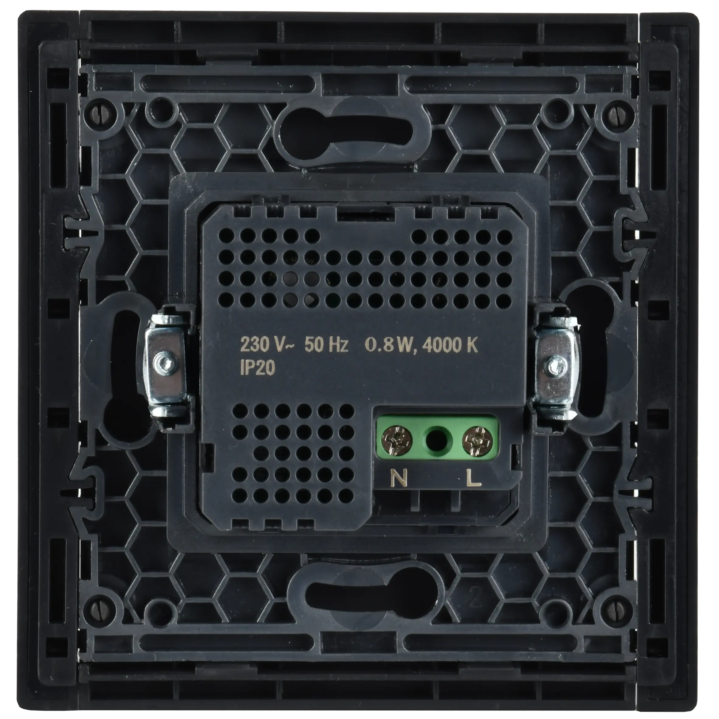 FORTE&PIANO Подсветка LED встраиваемая с датчиком движения FP156 черный IEK