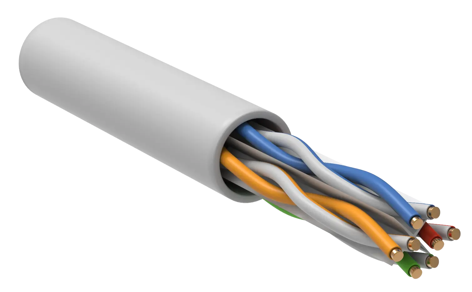 ITK Витая пара U/UTP кат.6 4х2х23AWG solid PVCLS нг(А)-LSLTx белый (305м) ITK Витая пара U/UTP кат.6 4х2х23AWG solid PVCLS нг(А)-LSLTx белый (305м)