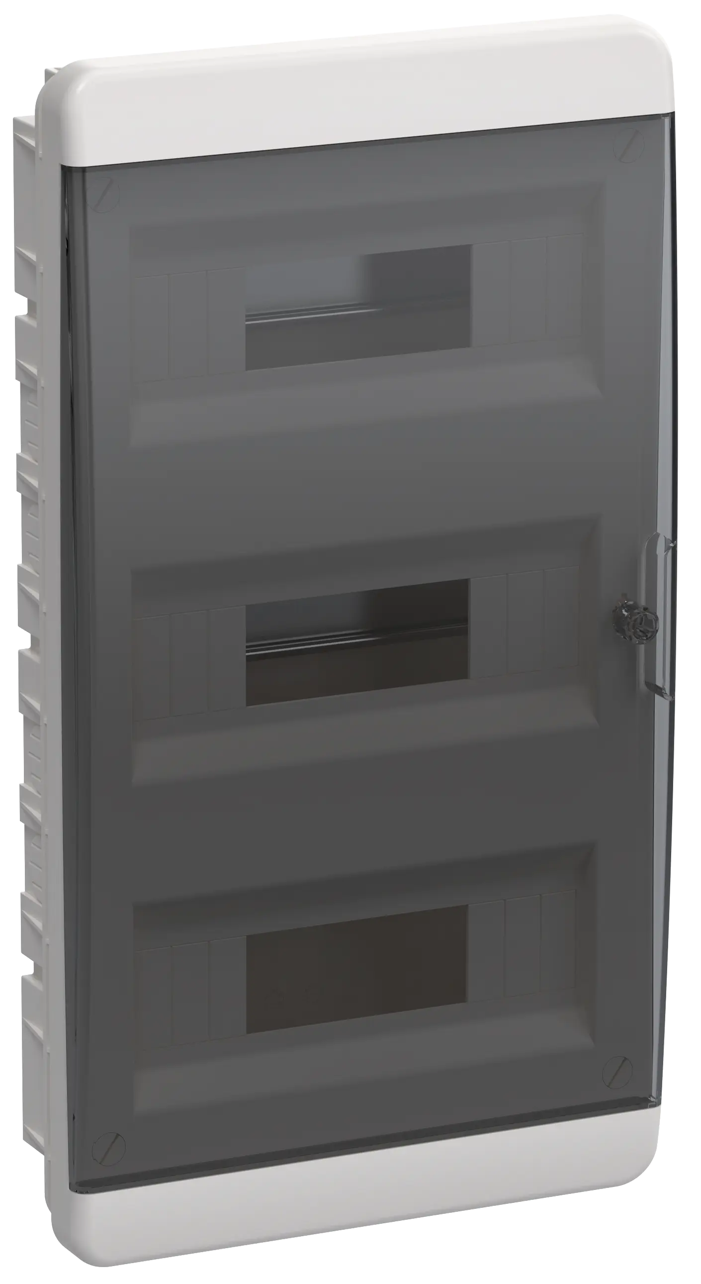 TEKFOR Корпус пластиковый ЩРВ-П-36 IP41 черная прозрачная дверь IEK TEKFOR Корпус пластиковый ЩРВ-П-36 IP41 черная прозрачная дверь IEK