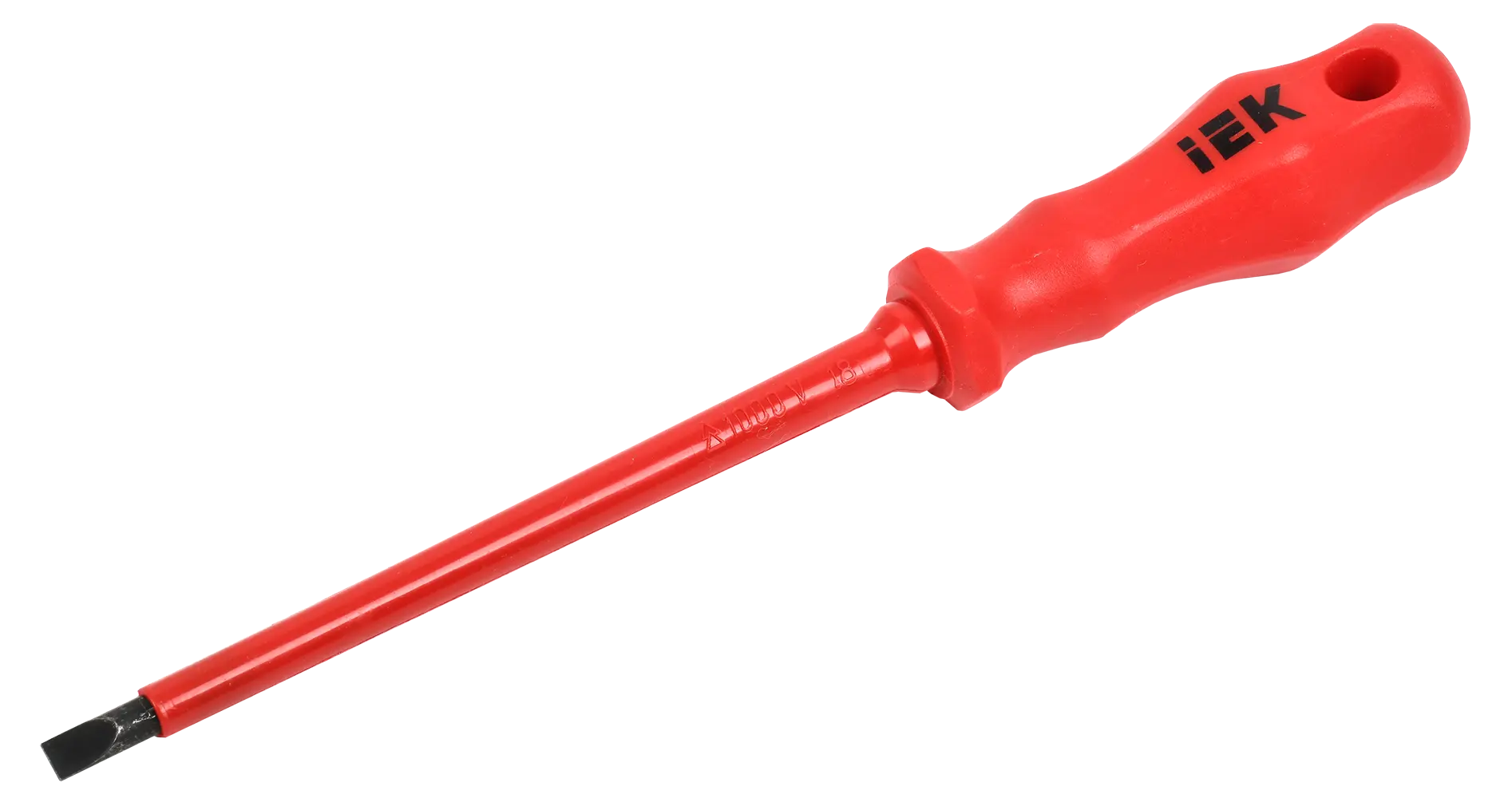 Отвертка шлицевая Profi 6.5х150мм 1000В IEK