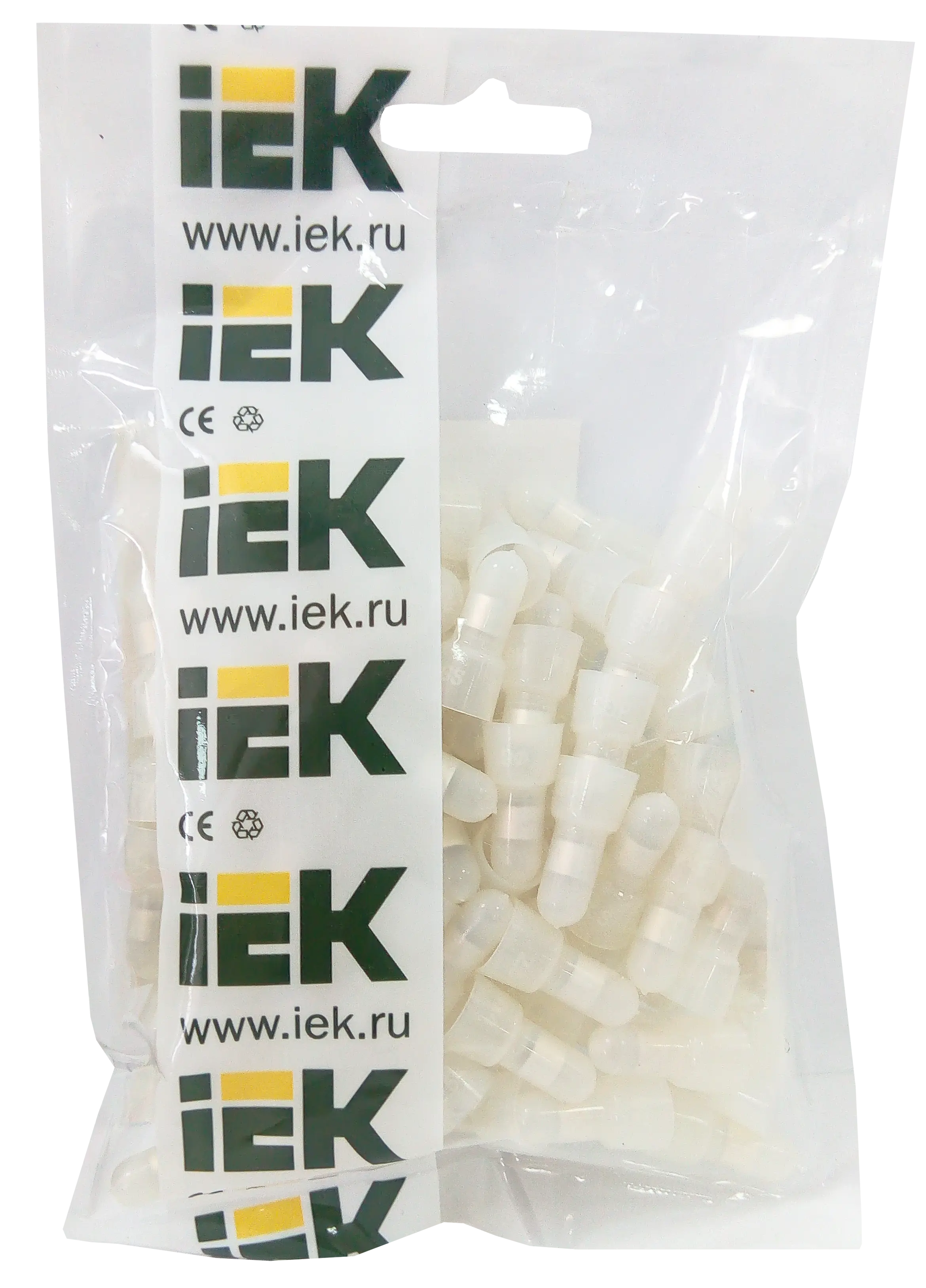 Концевая изолирующая заглушка КИЗ 8,0мм2 для соединения алюминиевых проводов (100шт) IEK