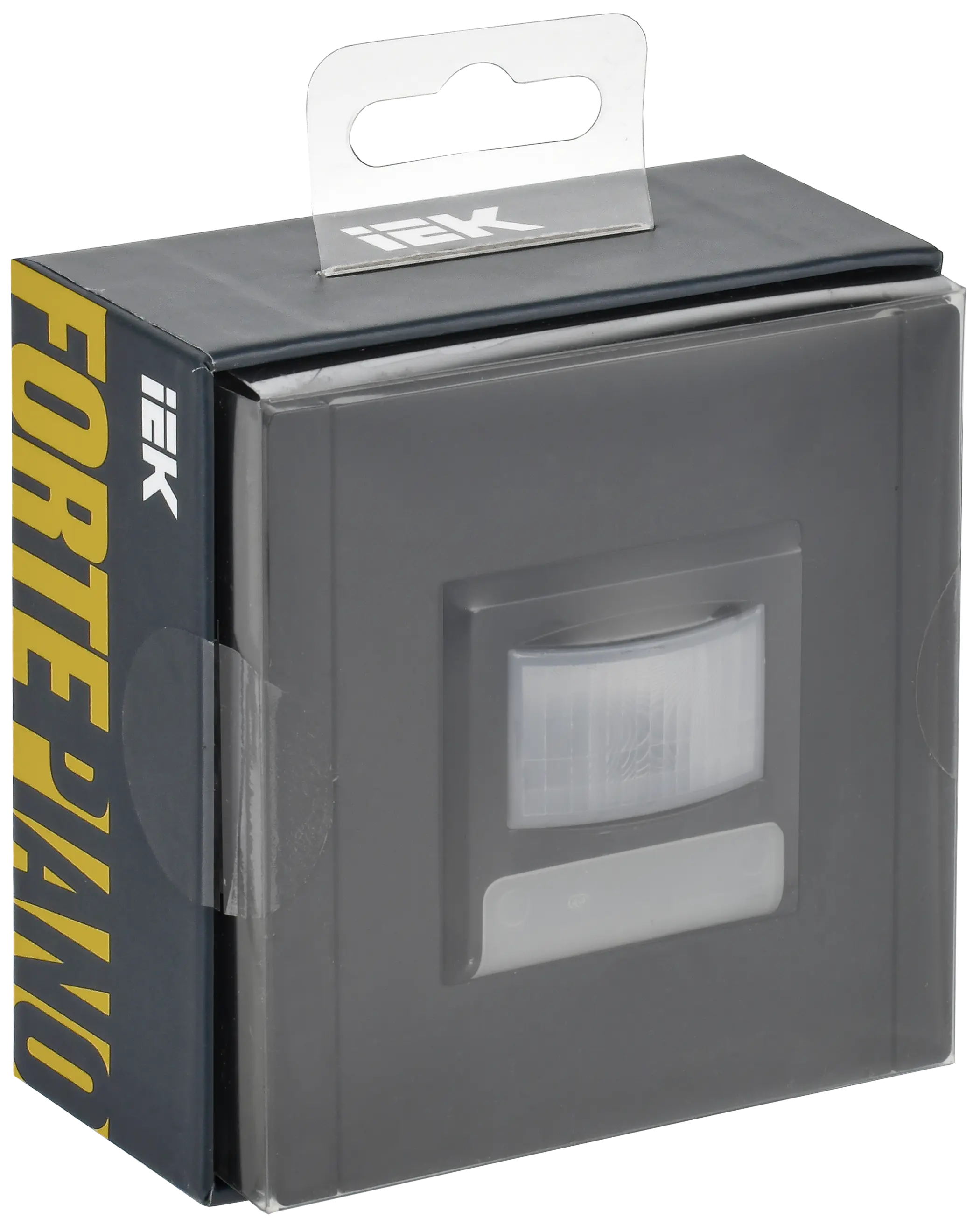 FORTE&PIANO Подсветка LED встраиваемая с датчиком движения FP156 черный IEK