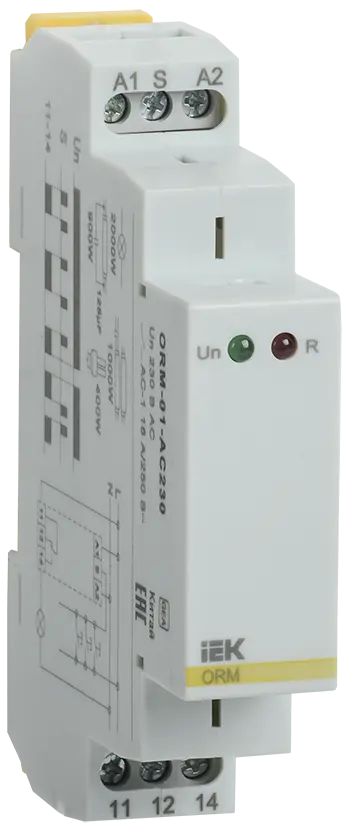 Реле импульсное ORM 1 контакт 230В AC IEK