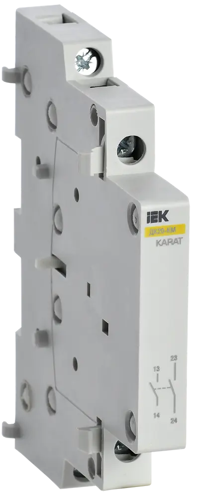 Контакт дополнительный ДК20-КМ 2НО KARAT IEK