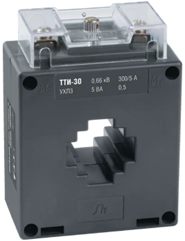 Трансформатор тока ТТИ-30 300/5А 5ВА 0,5S IEK