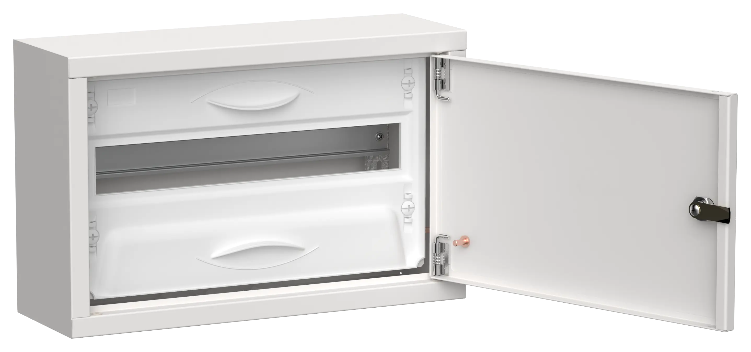 TITAN 5 Корпус металлический ЩРн-18 (1х18) 268х420х140мм IP31 белый (одна дверь) IEK TITAN 5 Корпус металлический ЩРн-18 (1х18) 268х420х140мм IP31 белый (одна дверь) IEK